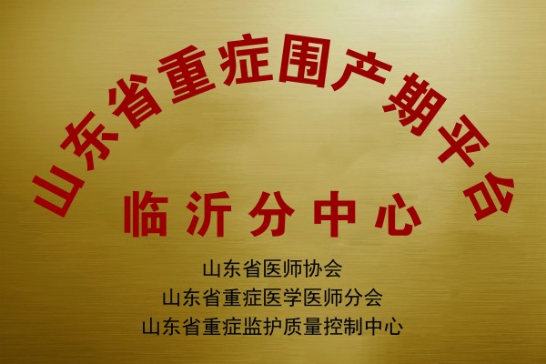 山東省重癥圍產(chǎn)期平臺(tái)臨沂分中心